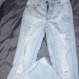 Aeropostale High Rise Curvy Jeggings